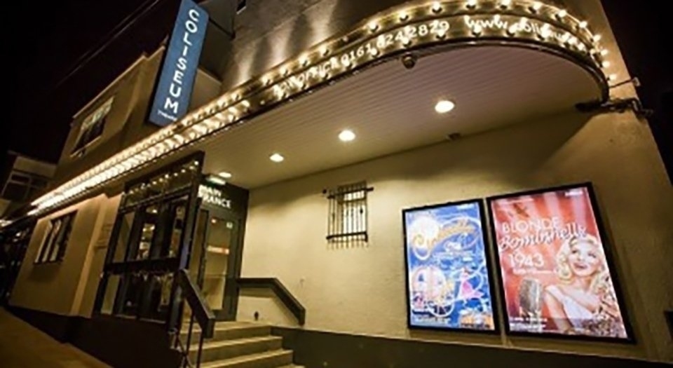 The iconic Oldham Coliseum Theatre pictured as it was before its closure in early 2023