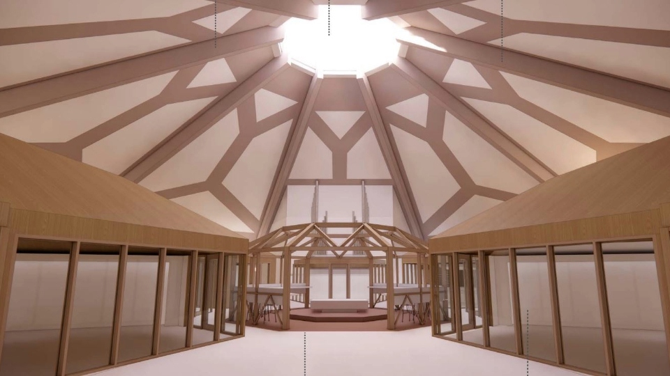 A CGI of how converted Milnrow Chapel could look. Images courtesy of Rochdale Council