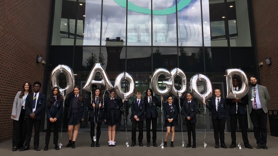 Oasis Academy Oldham celebrate their ‘Good’ rating from Ofsted