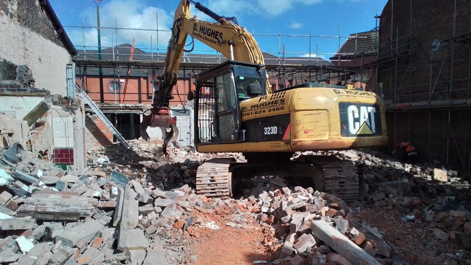 The new town centre entrance for Snipe Garden. Image courtesy of Oldham Council