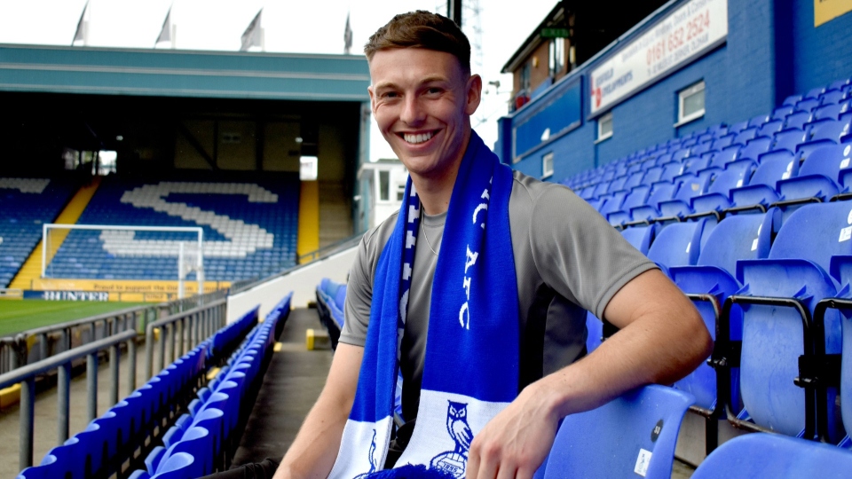 New Latics goalkeeper Scott Moloney. Image courtesy of OAFC