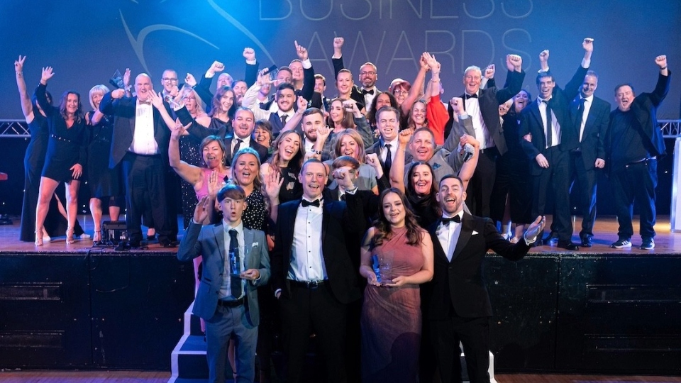 OBA winners salute their triumph. Image courtesy of Josh Bowker/New Image