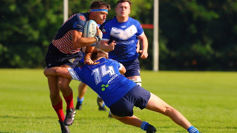 Jack Taylor carries the ball. Image courtesy of Tim Abram