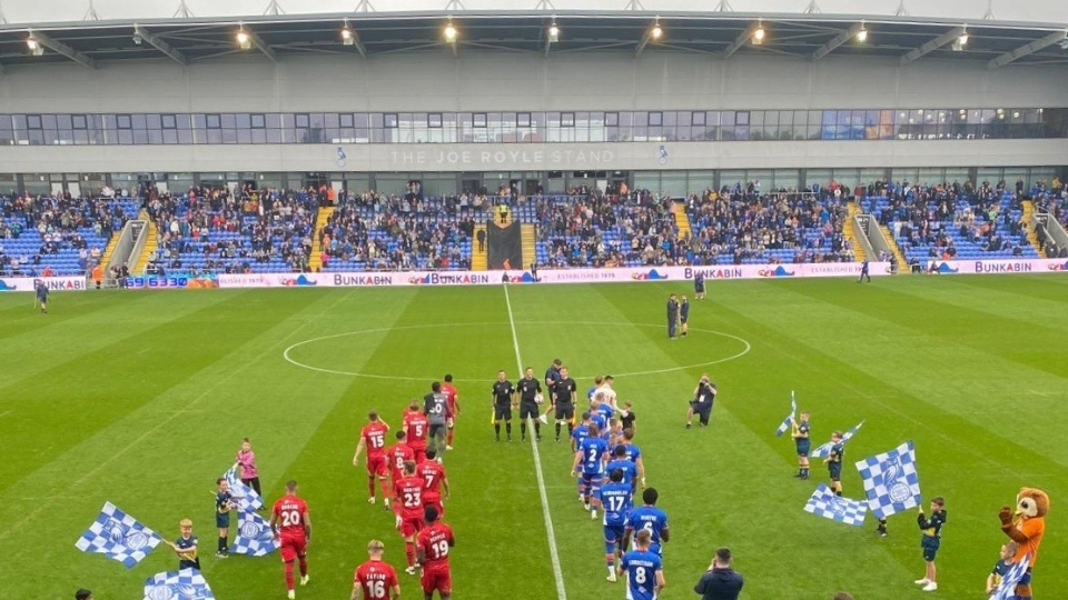 Latics drew 1-1 against Southend at Boundary Park