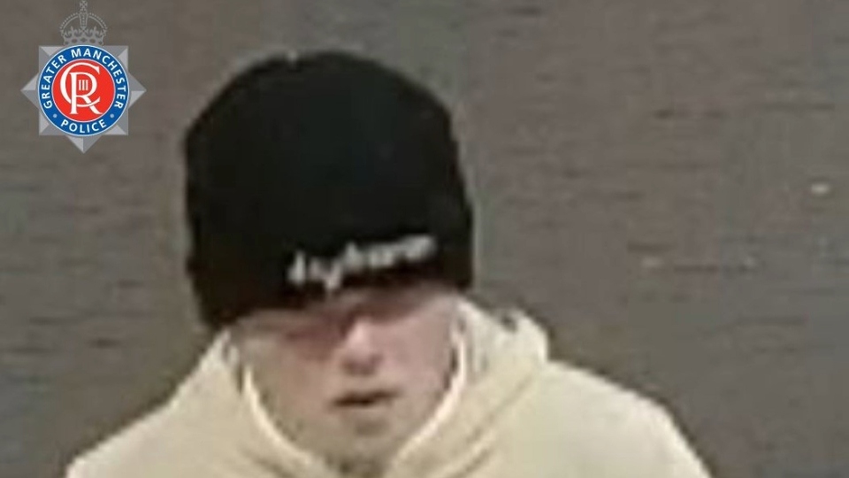 Do you recognise this man? Image courtesy of GMP