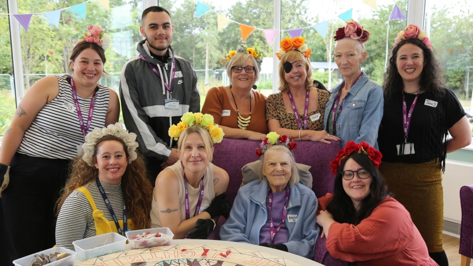 Participants pictured at the first Nightbird Project programme