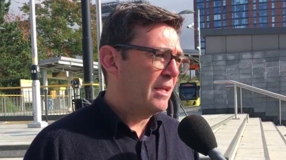 Mayor of Greater Manchester Andy Burnham