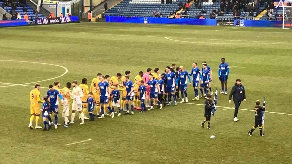 Latics drew 0-0 against Sutton at Boundary Park