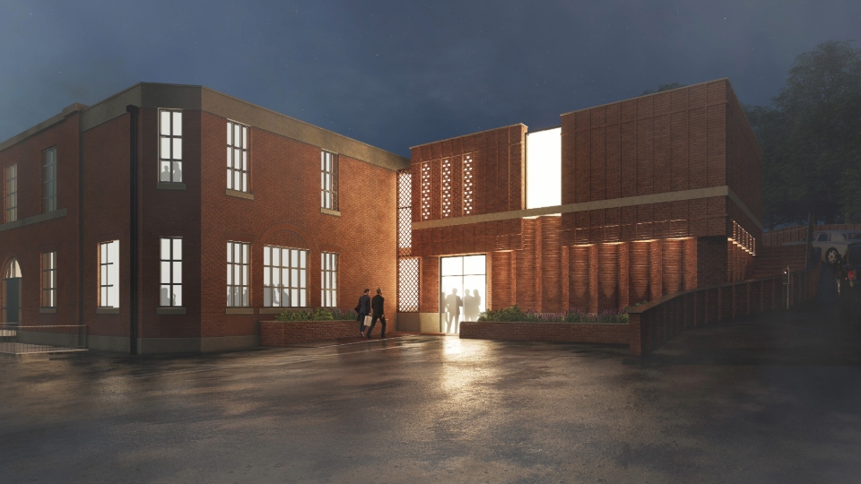 A CGI of how the new banquet hall on old Conservative club site in Middleton could look. Image courtesy of Architecture Unknown