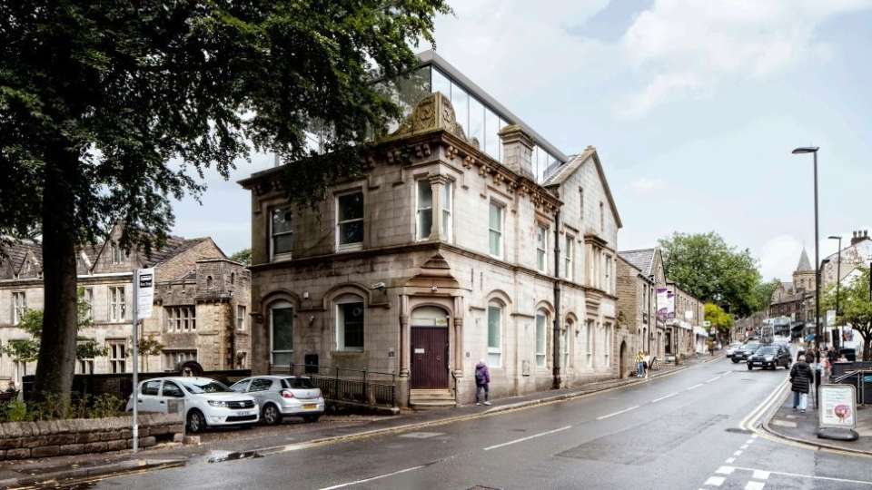 A CGI of the former Natwest building in Uppermill. Image taken from planning documents