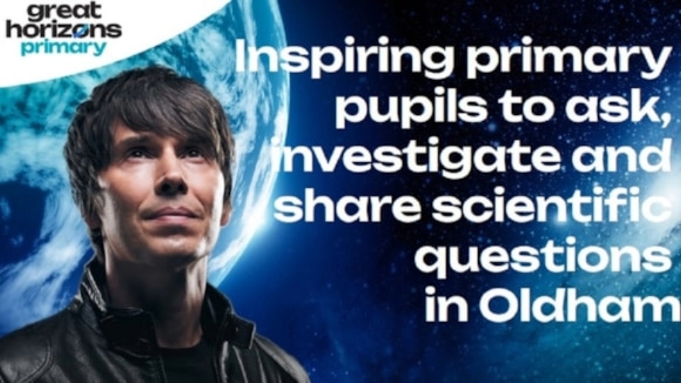 Professor Brian Cox will be returning 'home' to Oldham