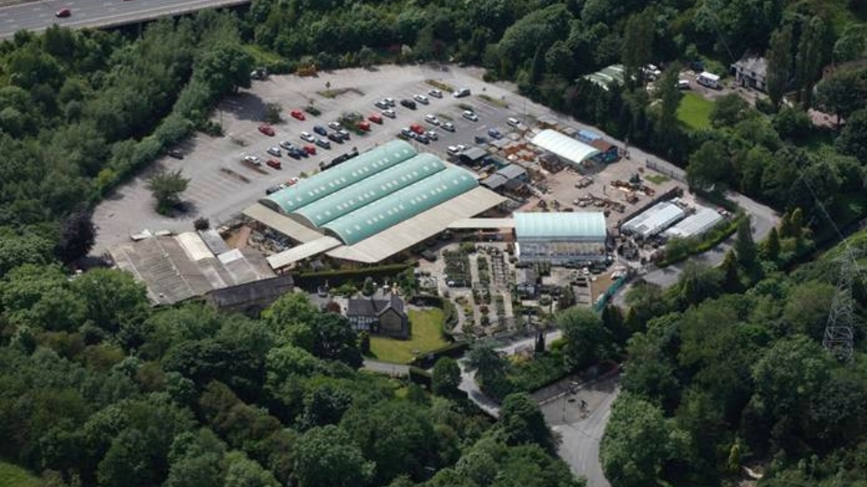 The Daisy Nook Garden Centre. Image courtesy of Christie & Co