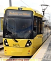 A Metrolink tram