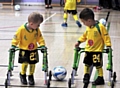 PICTURE perfect: this shot of Chadderton Park FC’s Leo Stott and Harvey Hassall has won a national competition