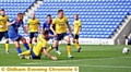 Liam Kelly scores Latics’ equaliser.