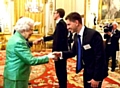 ROYAL meeting . . . Professor Andrew Rowland attended a reception at Buckingham Palace, hosted by the Queen