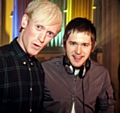 DJs are Rick Lees (left) and Tom Summerfield