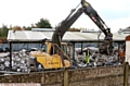 MAKING way . . . demolition work starts on Rhodes Bank’s RSPCA building