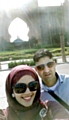 HOLIDAY fright . . . Shazia Hussain and Muhammad Rafaqat, from Oldham, were in Pakistan when a 7.5 magnitude earthquake hit