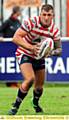 KENNY HUGHES . . . two tries in vain