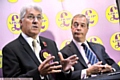 Ukip’s John Bickley (left) with leader Nigel Farage