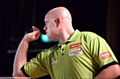 Michael van Gerwen at Oldham’s Night of Darts Champions