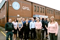 Elaine Cook (front right) with colleagues at Quantum Profile Systems Ltd, Salmon Field