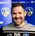 STILL SMILING . . . David Dunn remains upbeat as he looks forward with hope to a New Year revival for Athletic.