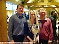 WINNERS from Ryder and Dutton: l-r Lee Whitehead, Vicky Hindle and Richard Powell