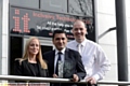 INNOVATIVE . . . Hannah Fitzpatrick (commercial director), Sukhit Gill (MD) and Chris Thornton (creative director)