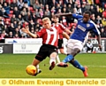 jonathan Forte, pictured scoring against Sheffield United, struggled with injuries in the second half of last season.