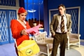 A tricky moment for Robert (Ben Porter) when Gloria (Laura Doddington) goes through “his” bag.