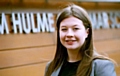 Hulme Head Girl Jessica: never had a day off