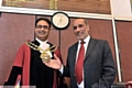 Mayor Making Cllr Ateeque - Ur -Rehman and Former Mayor Cllr Fida Hussain