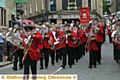 Tewit Youth Band in Delph at the Saddleworth Band Contest 2014