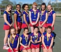 Oldham Netball Club under-12s