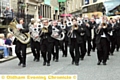 DIGGLE A band in action in Delph last year