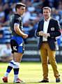 Bath head coach Mike Ford and his son George