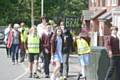 Pupils from St. Edward's School, Lees went on the march to campaign for safer streets for pedestrians and cyclists.