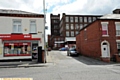 The entrance to Chadderton Mill off Fields New Road