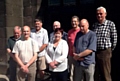 A DYING breed: back row, from left, Peter Randall, Jeff Brannan, Derek Thomas, James Andrews, Alan Scholfield. Front row: Dennis Latham, Lorraine Trebble and Alan Trebble