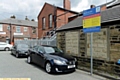 NOT marked bays: cars park at the perimeter of Westway car park