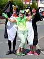 Roy Wood, Kath Pennington and Christina Burgess from the 17th Manchester Rainbows Float
