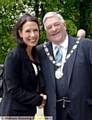 Neil Allsopp with local MP Debbie Abrahams