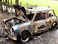 Jak’s burned-out Mini