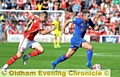 David Dunn in flight against Walsall