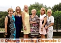 BROOKDALE’S lady-captain’s day produced victory for Adele Keate (third from left), who shot 68 and 65 for 133 to beat runner-up Wendy Olivier 67 and 72 for 139. Adele is flanked by, from the left: Maureen Parker (second day prize), Carina Tierney (best gross), lady-captain Angie Hunter, Wendy Olivier and Jean Clarke (first day prize).