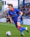 FULLY FOCUSED . . . George Green is determined to succeed in an Athletic shirt.