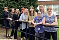 Hearing Resource Centre staff (l-r) Liz Taylor, Jenna Williams, Amanda Owen, Gemma Jones, Dawn Moran, Caroline Pollitt, Lisa McWhirter, Christine Burnett (manager).