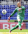 David Cornell in action against Blackburn